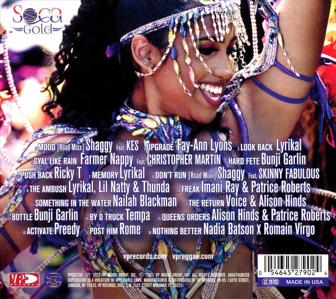 Soca Gold 2023 cover art