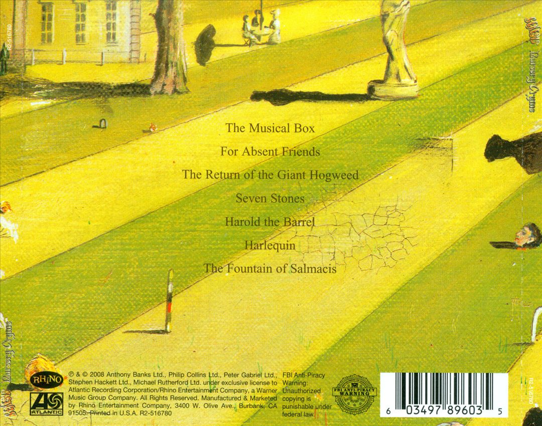 Nursery Cryme cover art