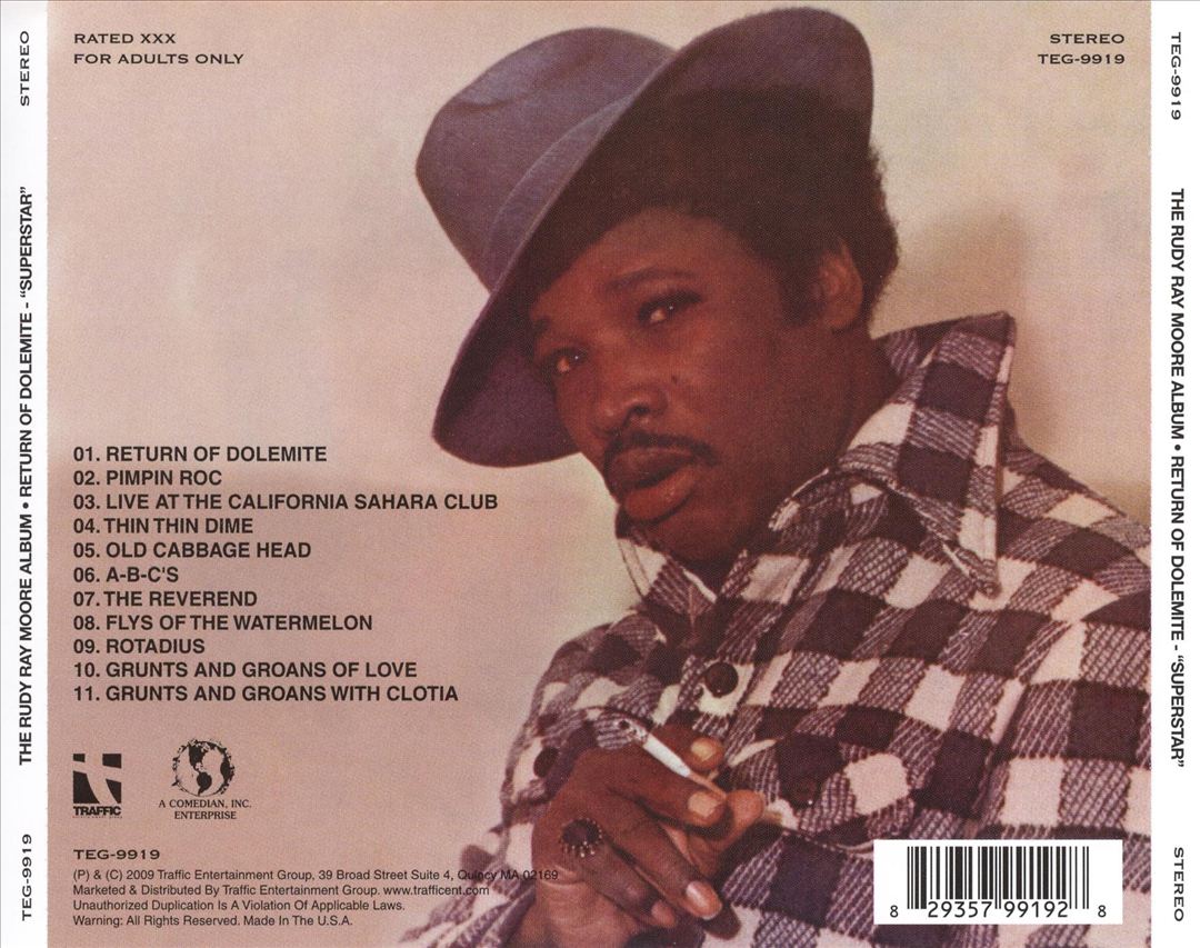 Return of Dolemite cover art