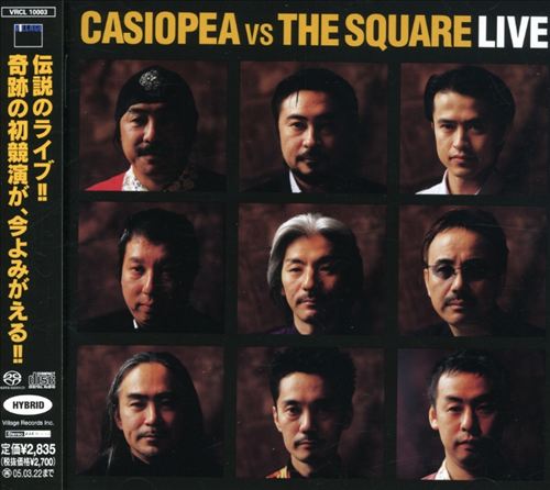 Casiopea vs the Square: Live cover art