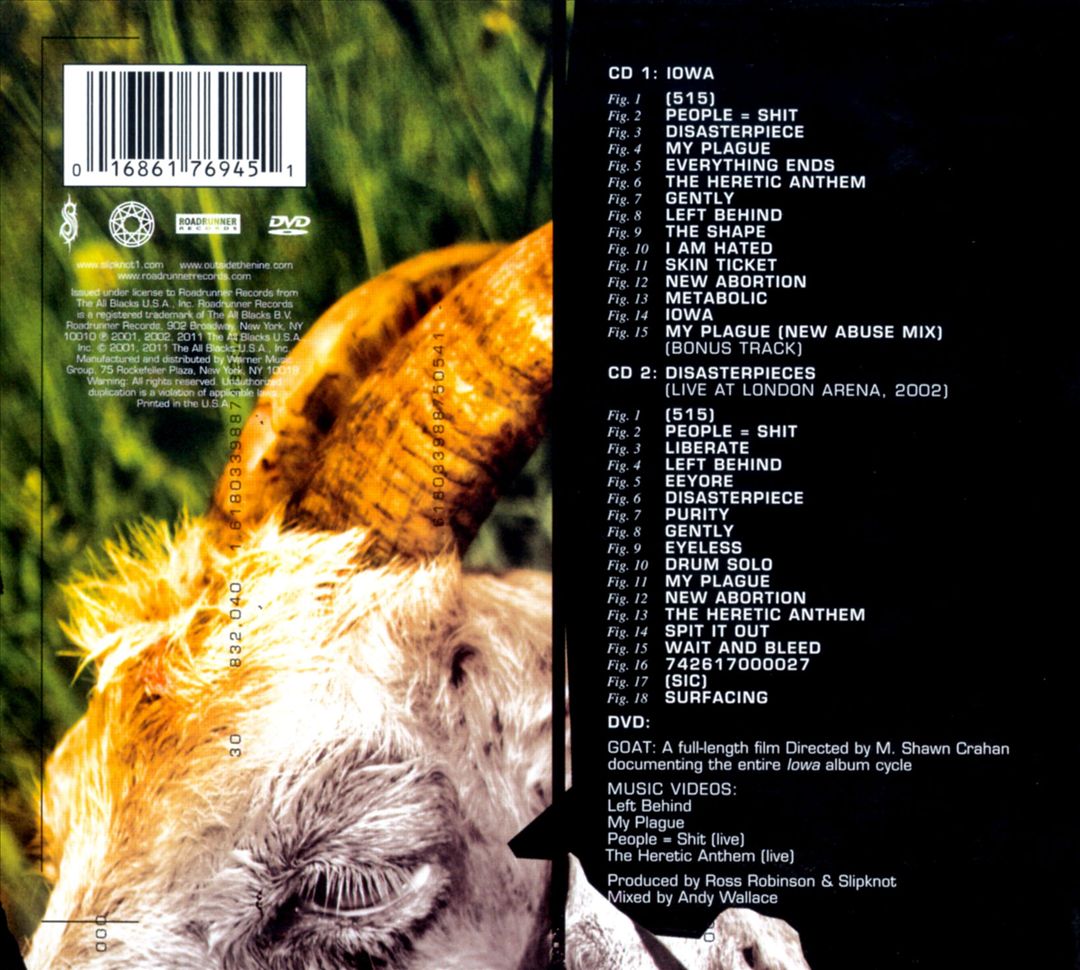 Iowa: 10th Anniversary Edition cover art