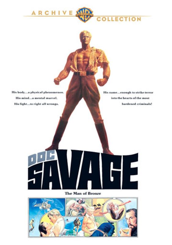 Doc Savage: The Man of Bronze cover art