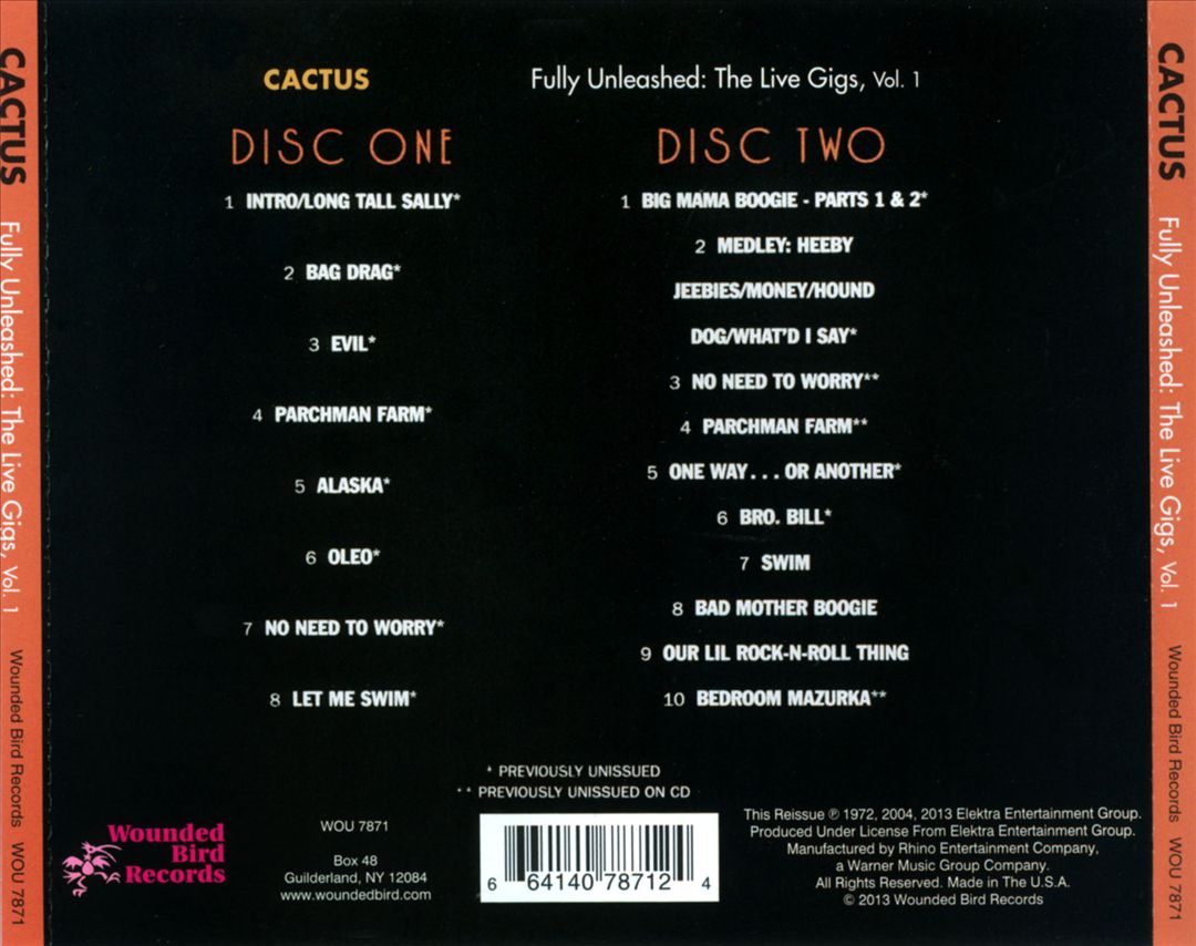 Fully Unleashed: The Live Gigs, Vol. 1 cover art