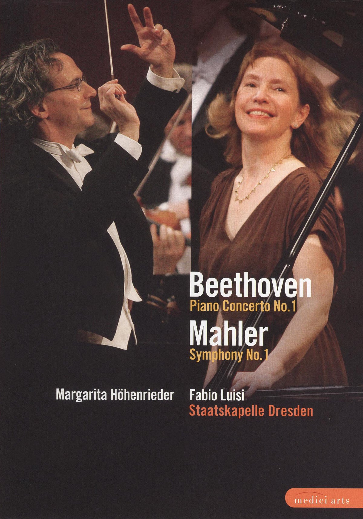 Ludwig Van Beethoven / Gustav Mahler - Piano Concerto No.1 - Symphony No.1 cover art