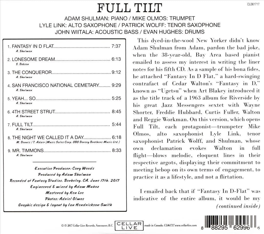 Full Tilt cover art
