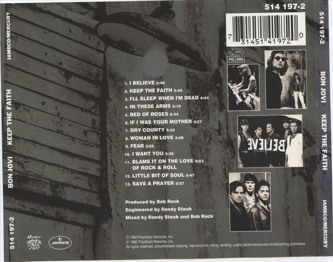 Keep the Faith cover art