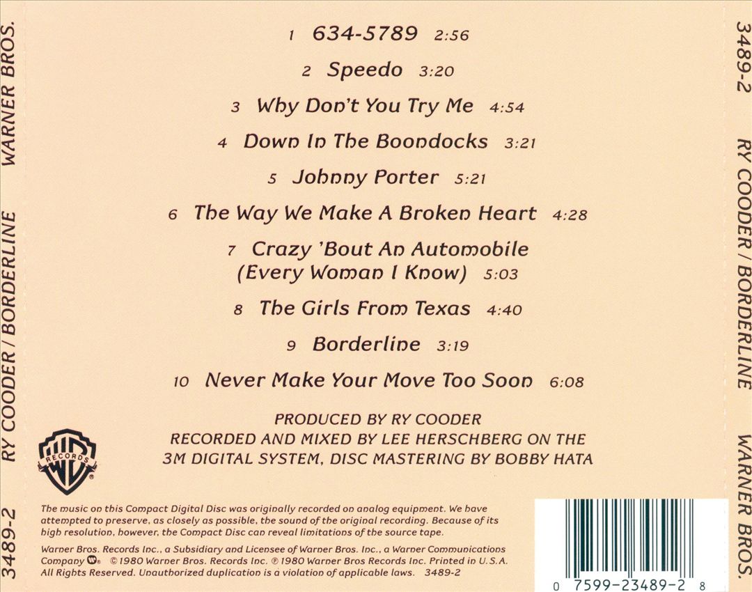 Borderline cover art