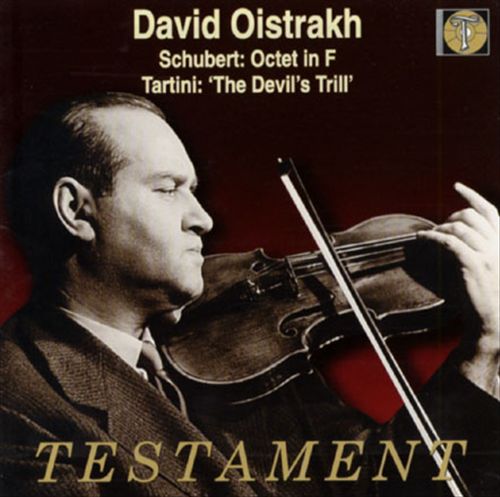 Schubert: Octet in F; Tartini: Violin Sonata in G minor "Devil's Trill" cover art
