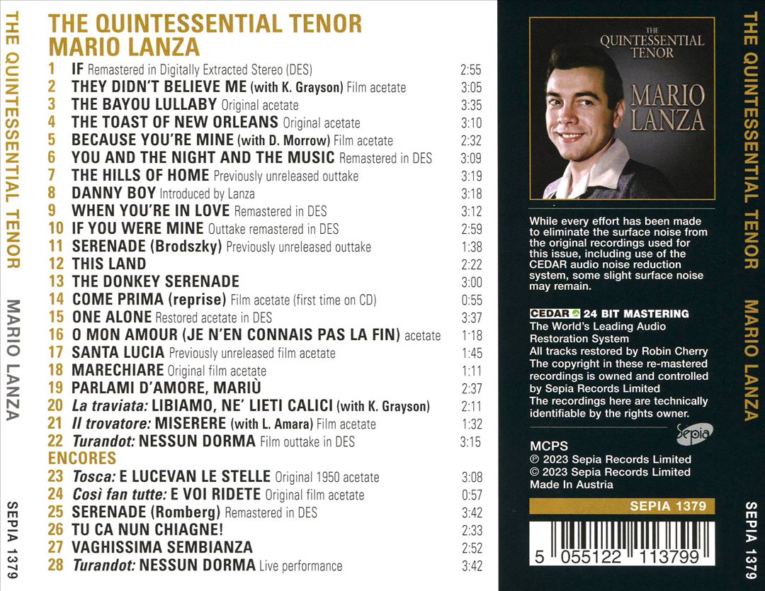 Quintessential Tenor cover art