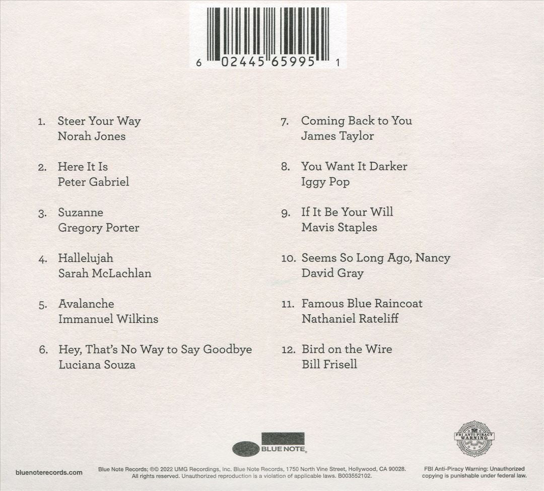 Here It Is: A Tribute to Leonard Cohen cover art