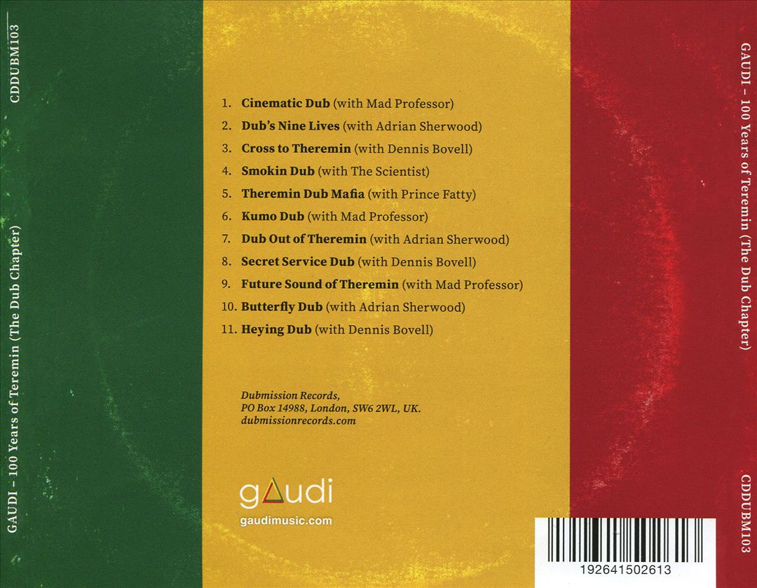 100 Years of Theremin cover art