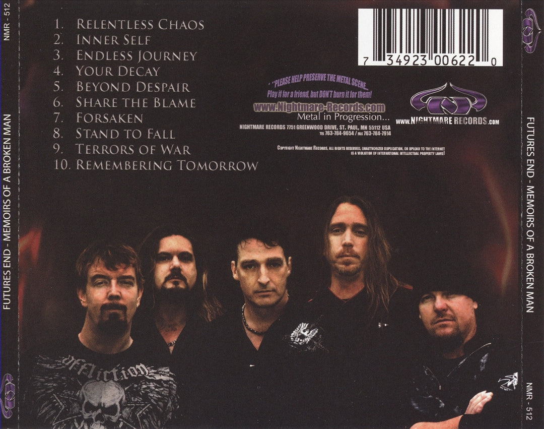 Memoirs of a Broken Man cover art