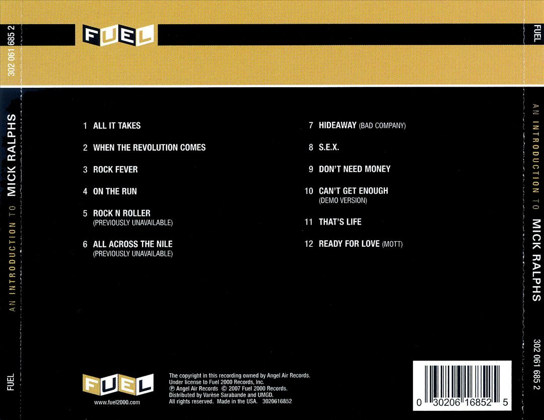 Introduction to Mick Ralphs cover art