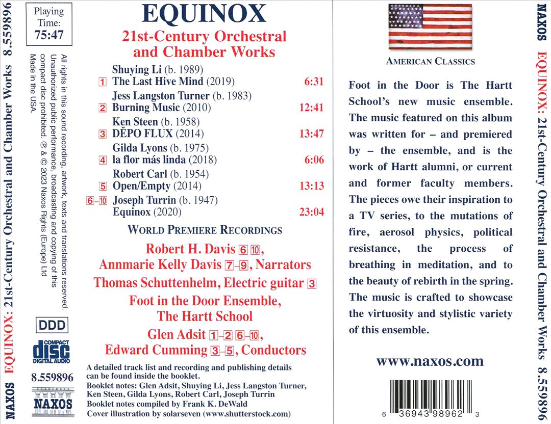 Equinox: 21st Century Orchestral and Chamber Works cover art
