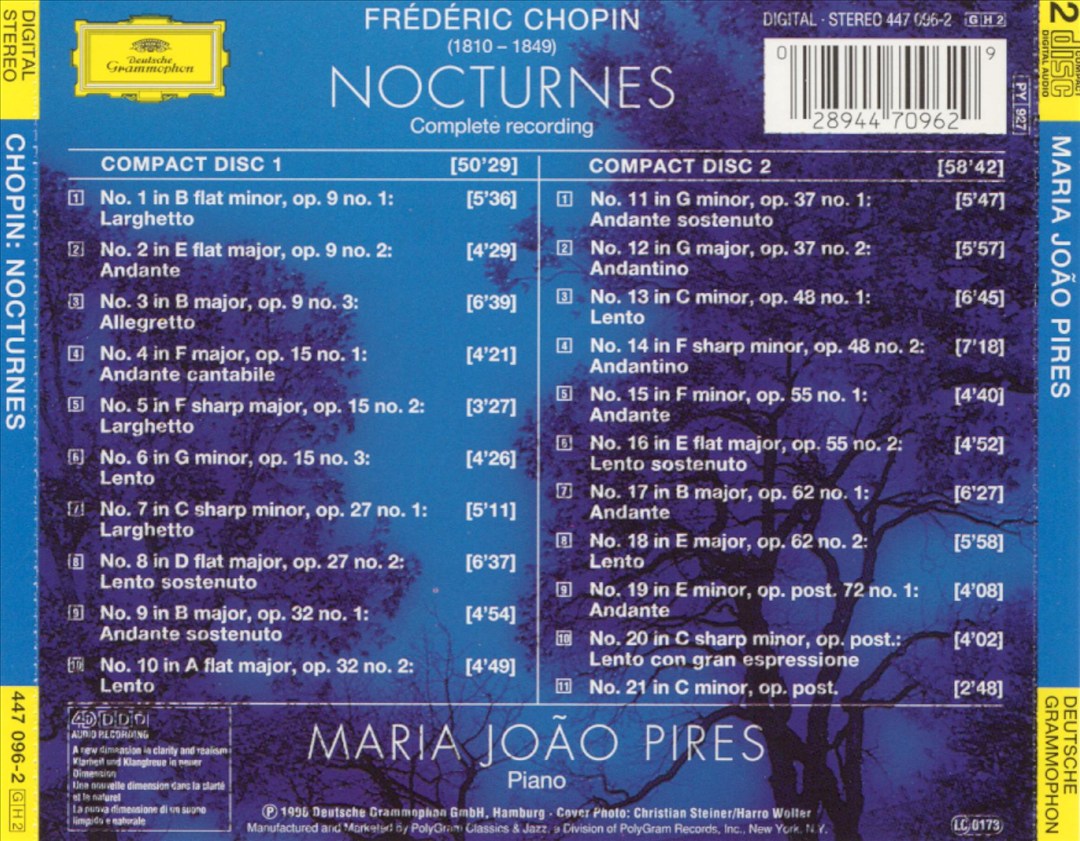 Chopin: The Nocturnes cover art