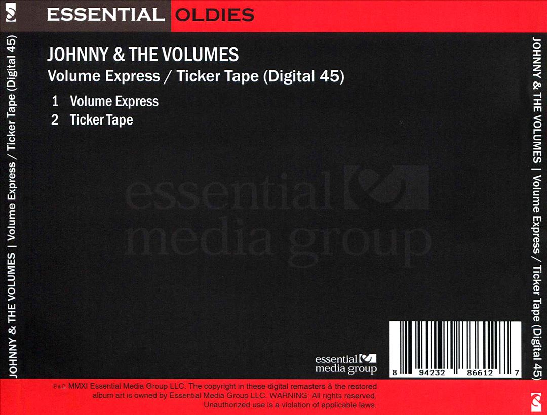 Volume Express/Ticker Tape cover art