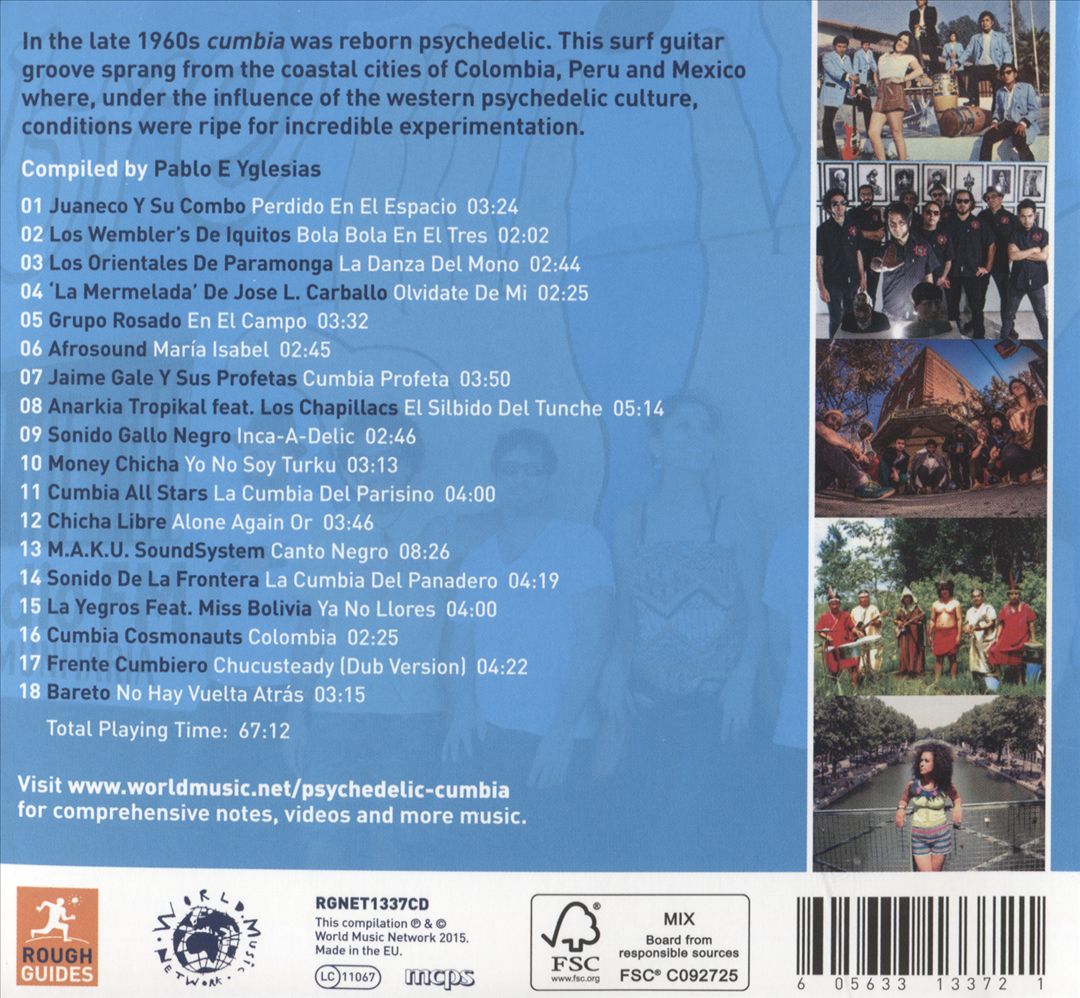 Rough Guide to Psychedelic Cumbia cover art