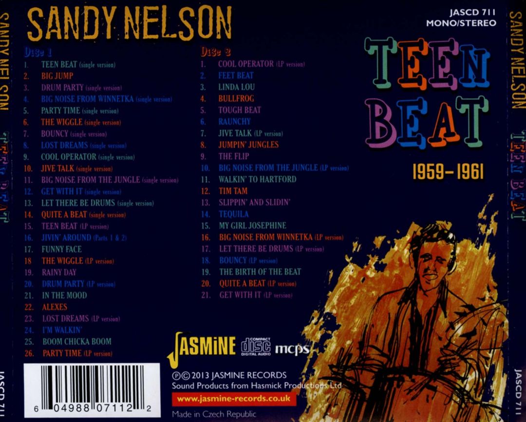 Teen Beat 1959-1961 cover art