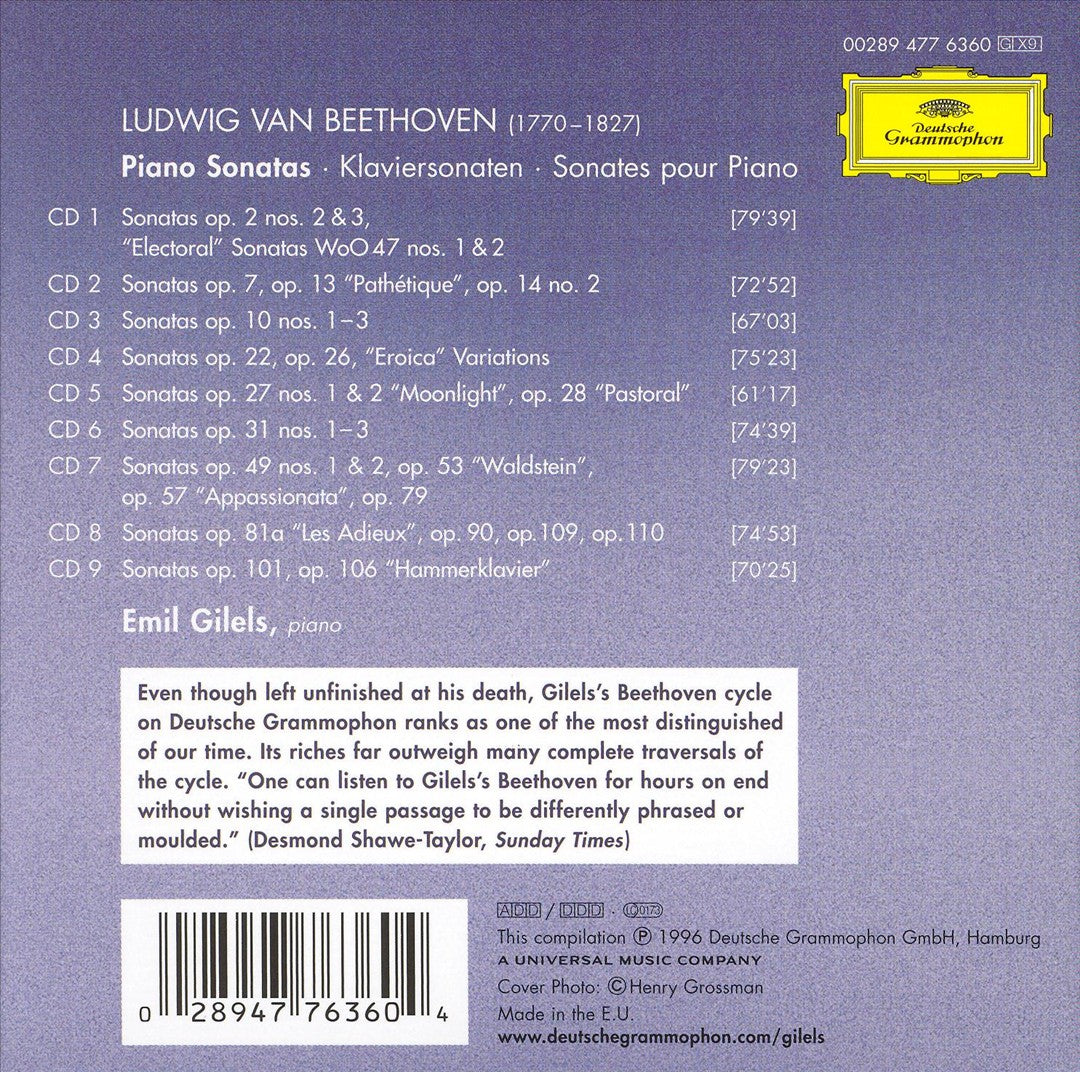 Beethoven Sonatas cover art