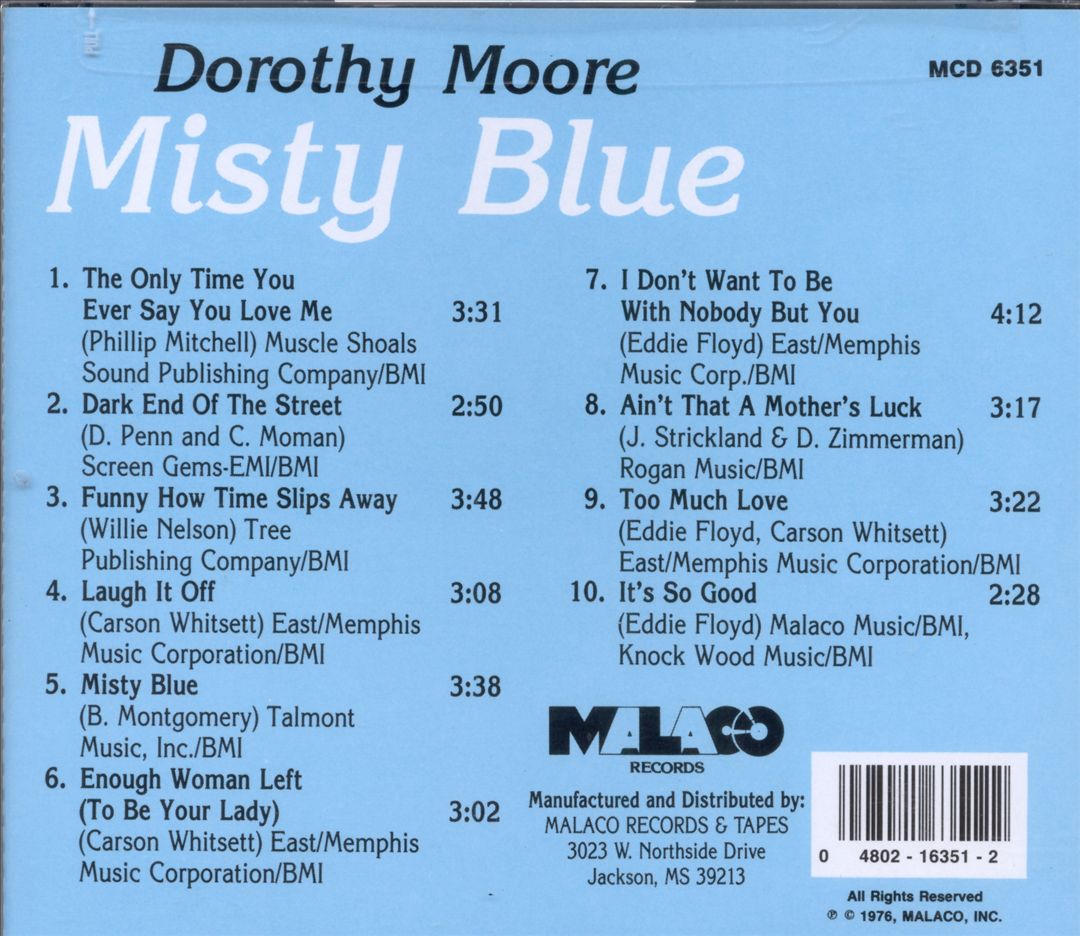 Misty Blue cover art