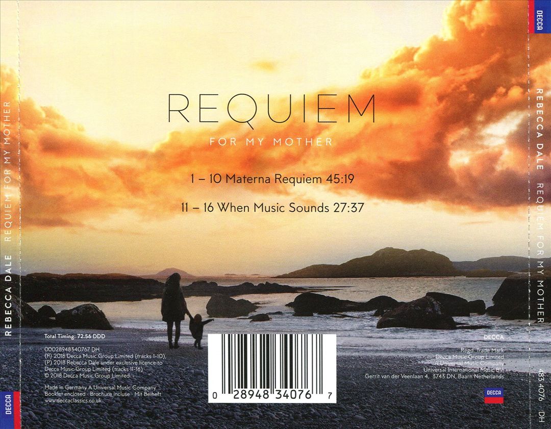 Rebecca Dale: Requiem for My Mother cover art