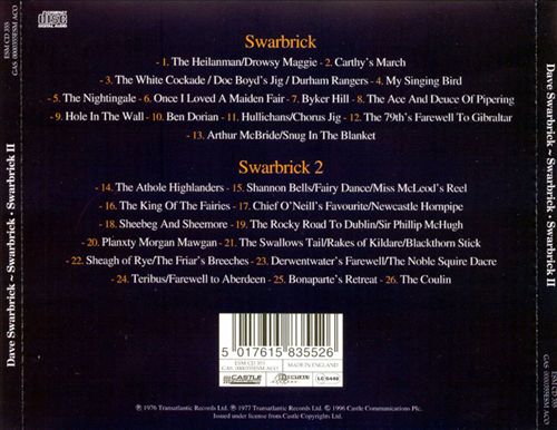 Swarbrick/Swarbrick II cover art