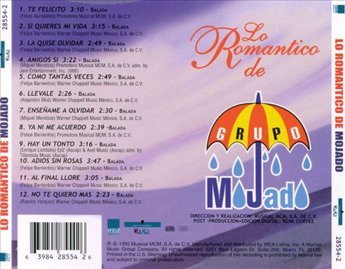 Romantico de Grupo Mojado cover art