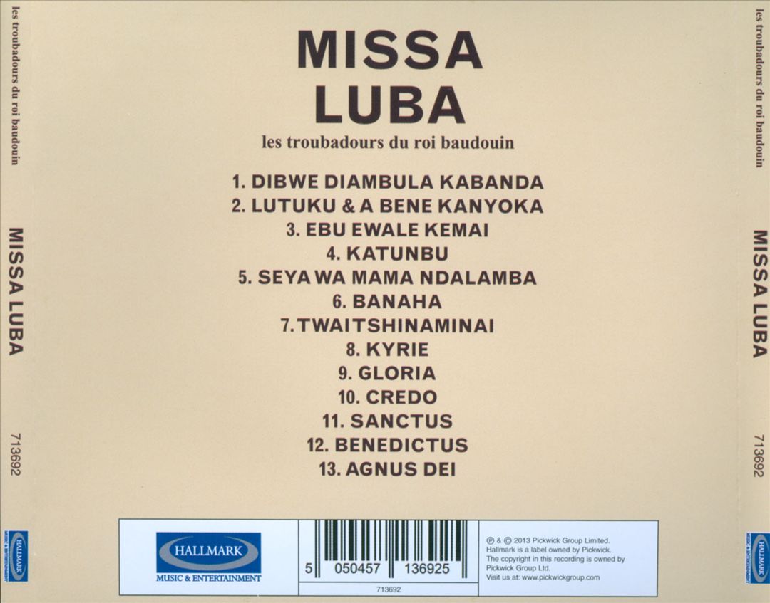Missa Luba cover art