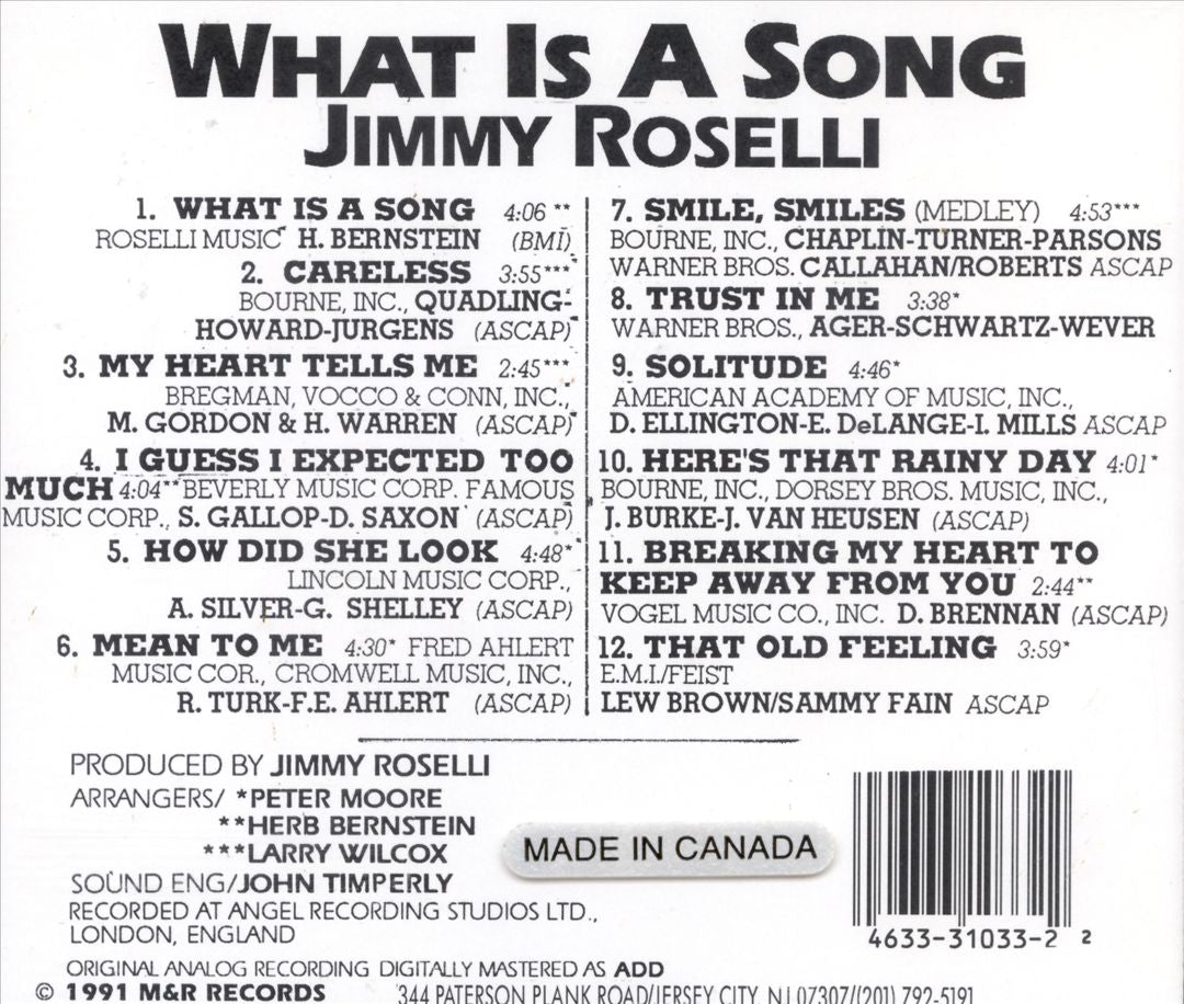 What Is a Song cover art