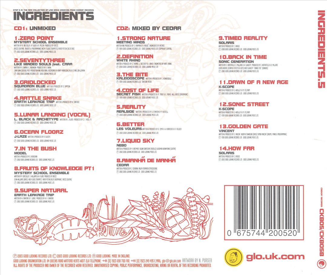 Ingredients Step, Vol. 5 cover art