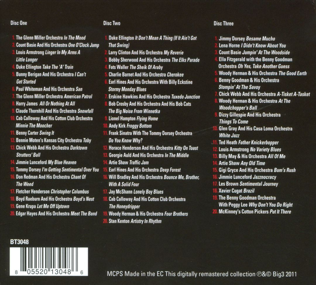 Big Band Jazz - The Absolutely Essential 3 CD Collection cover art