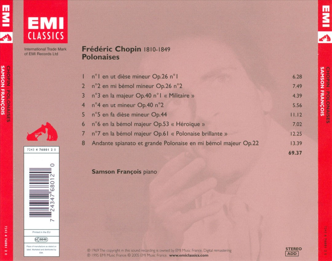 Polonaises - Samson Francois cover art