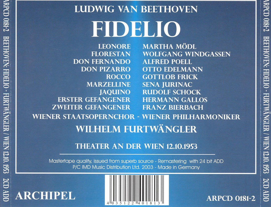Beethoven: Fidelio cover art