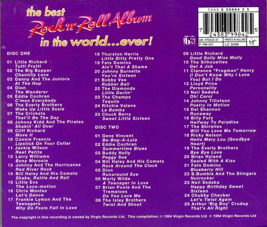 Best Rock 'N' Roll Album in the World...Ever cover art