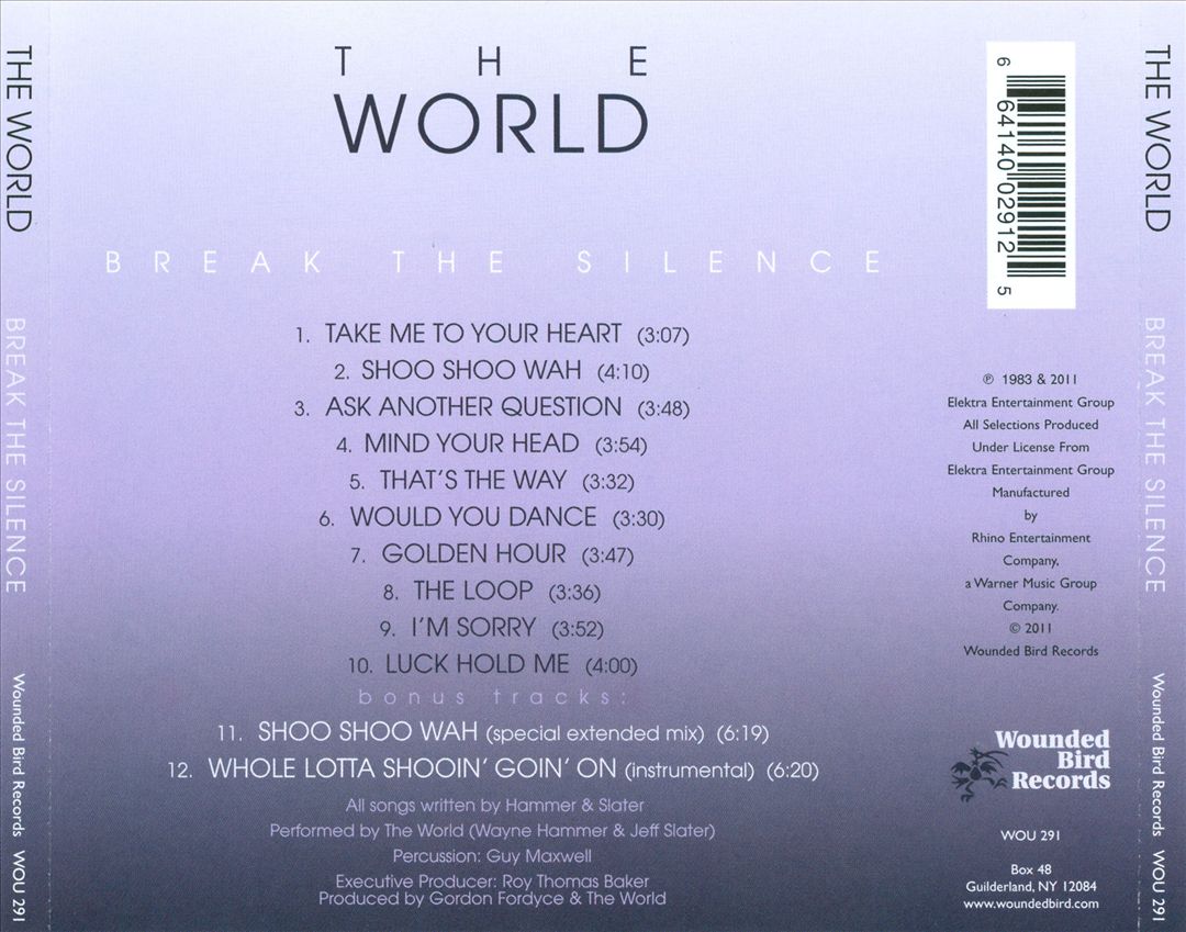 Break the Silence cover art