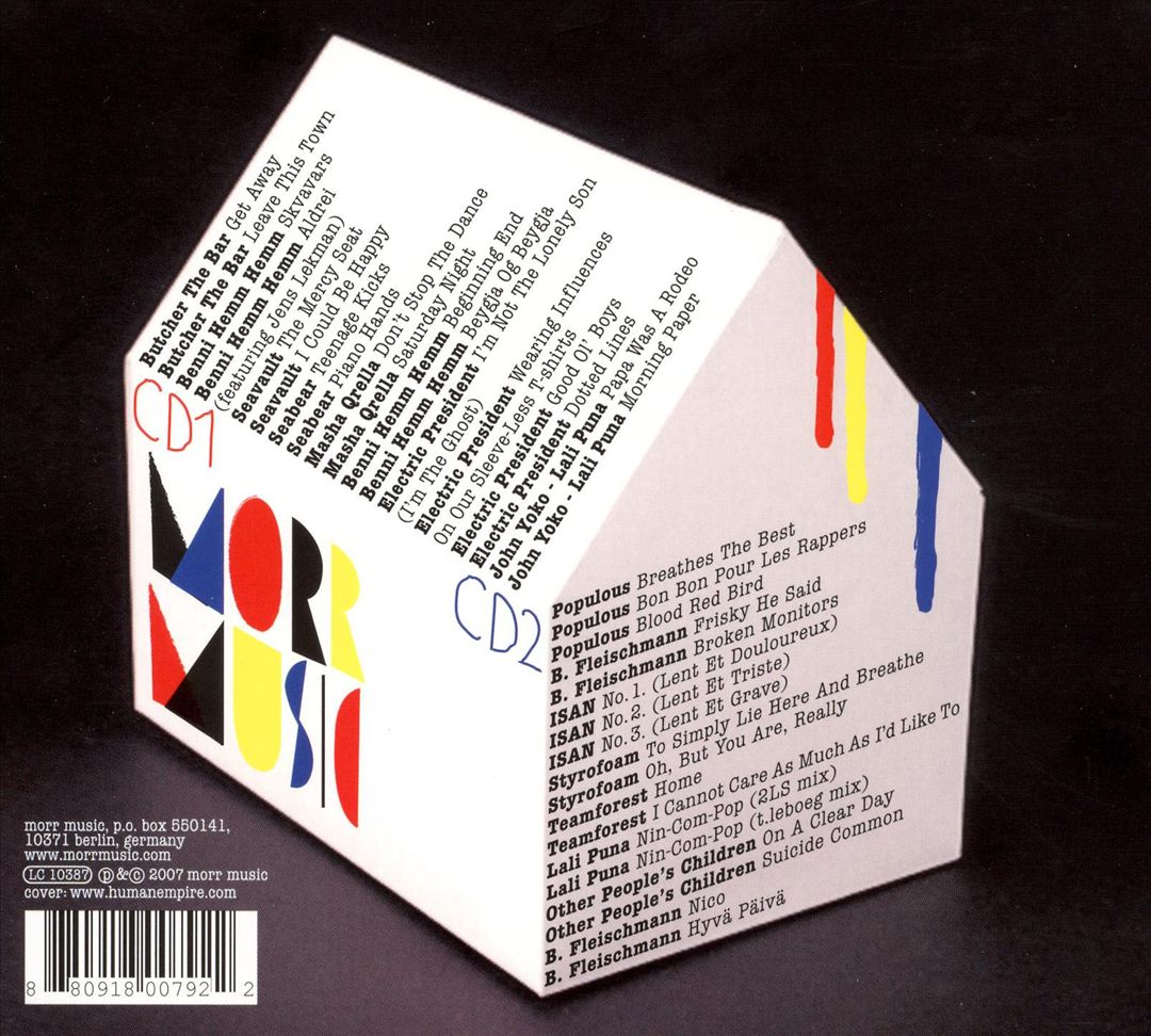 Number of Small Things: A Collection of Morr Music Singles cover art