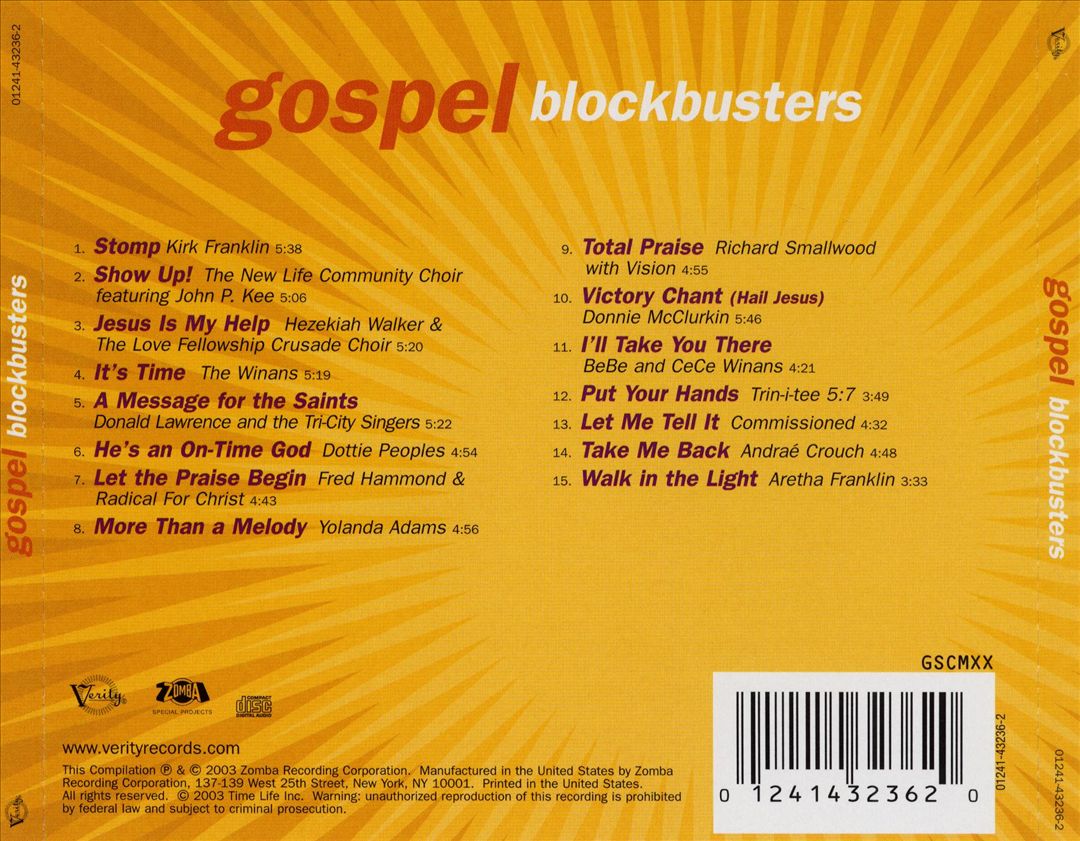 Gospel Blockbusters cover art
