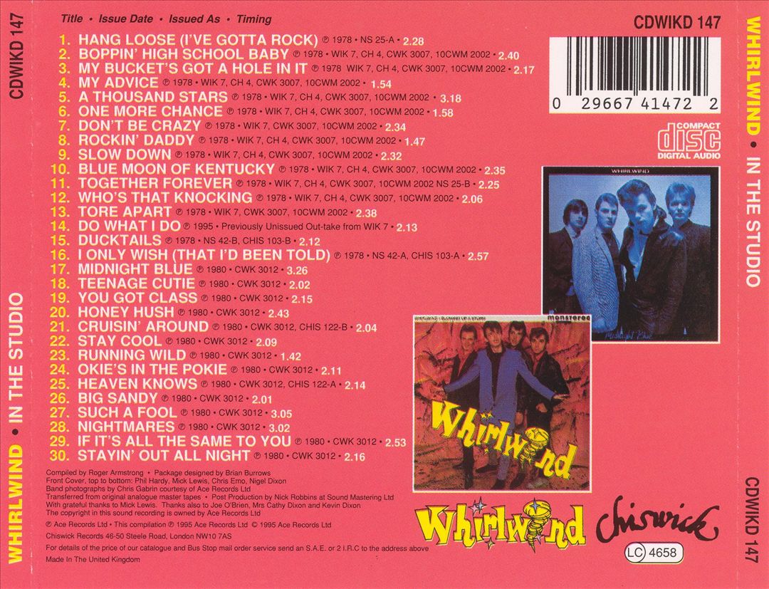 In the Studio cover art