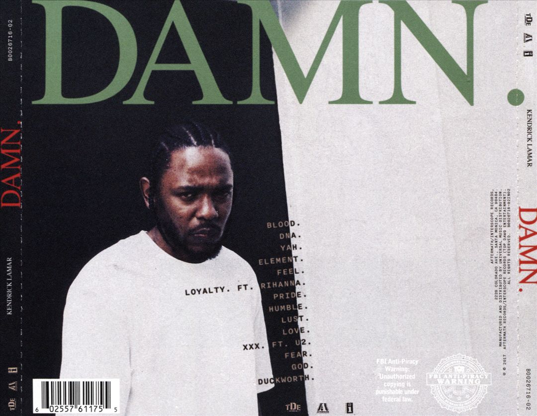 DAMN. cover art
