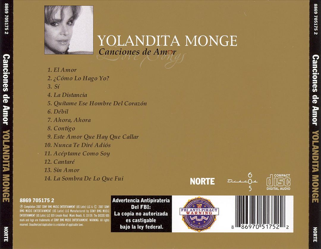 Canciones de Amor cover art