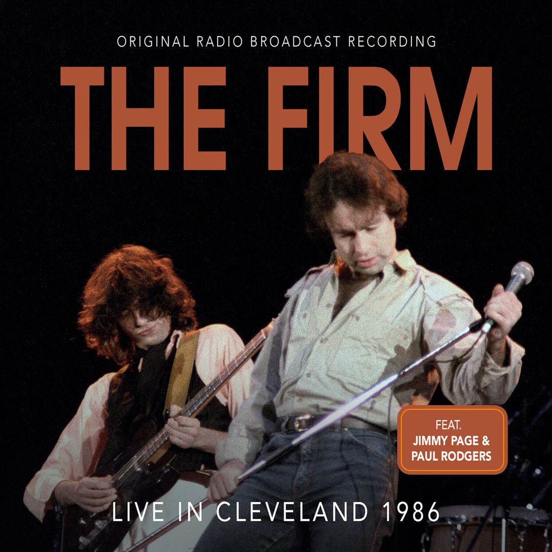 Live in Cleveland 1986 cover art