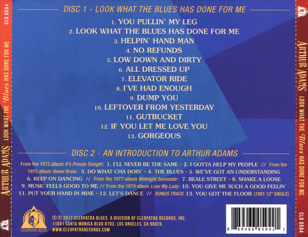 Look What the Blues Has Done for Me cover art