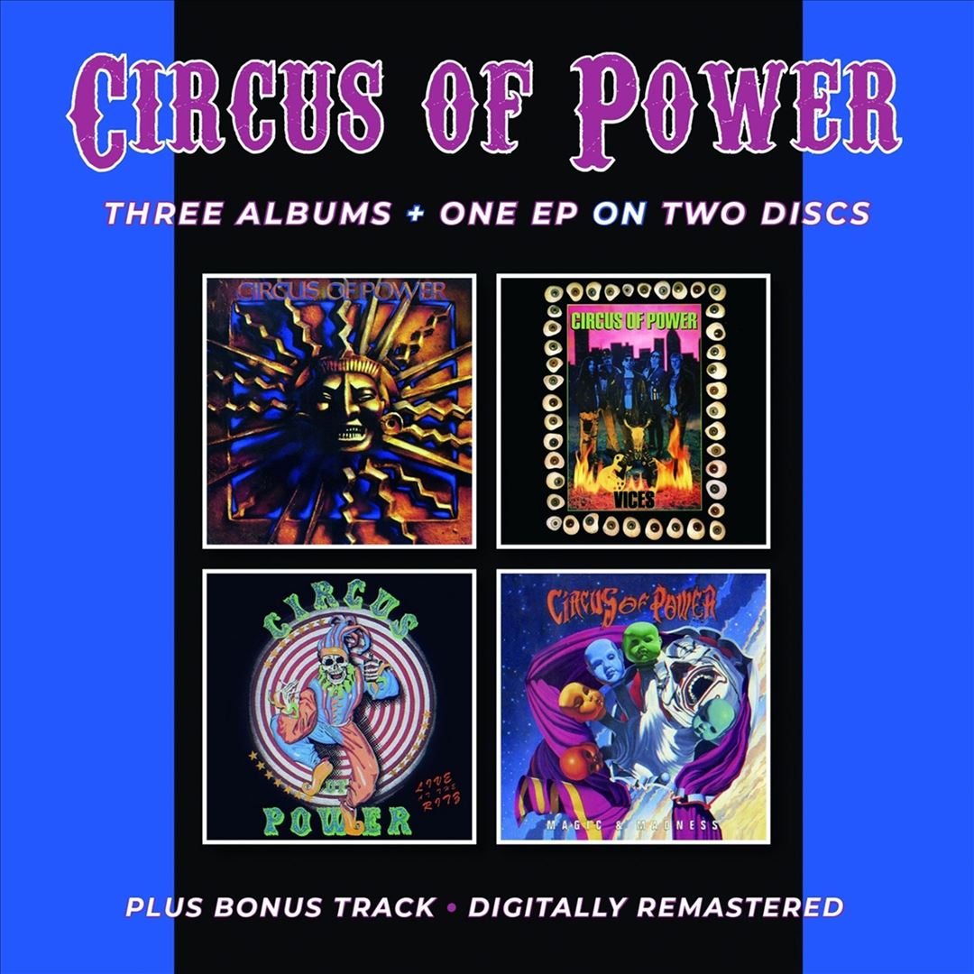 Circus of Power/Vices/Magic & Madness/Live at the Ritz cover art