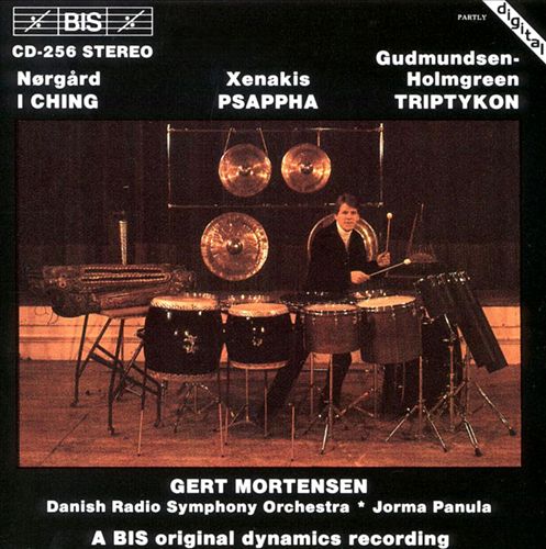 Per Nørgård: I Ching; Iannis Xenakis: Psappha; Pelle Gudmundsen-Holmgreen: Triptykon cover art