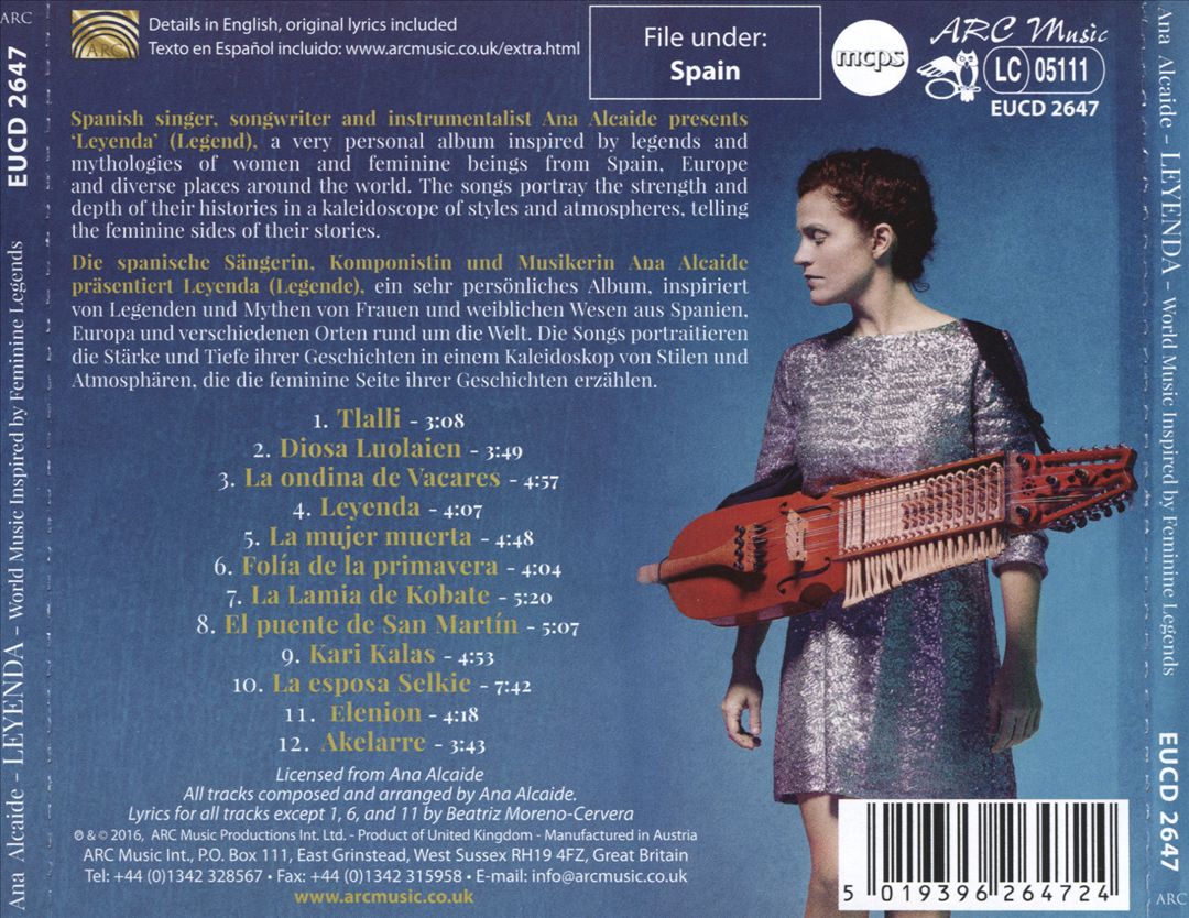 Leyenda: World Music Inspired By Feminine Legends cover art