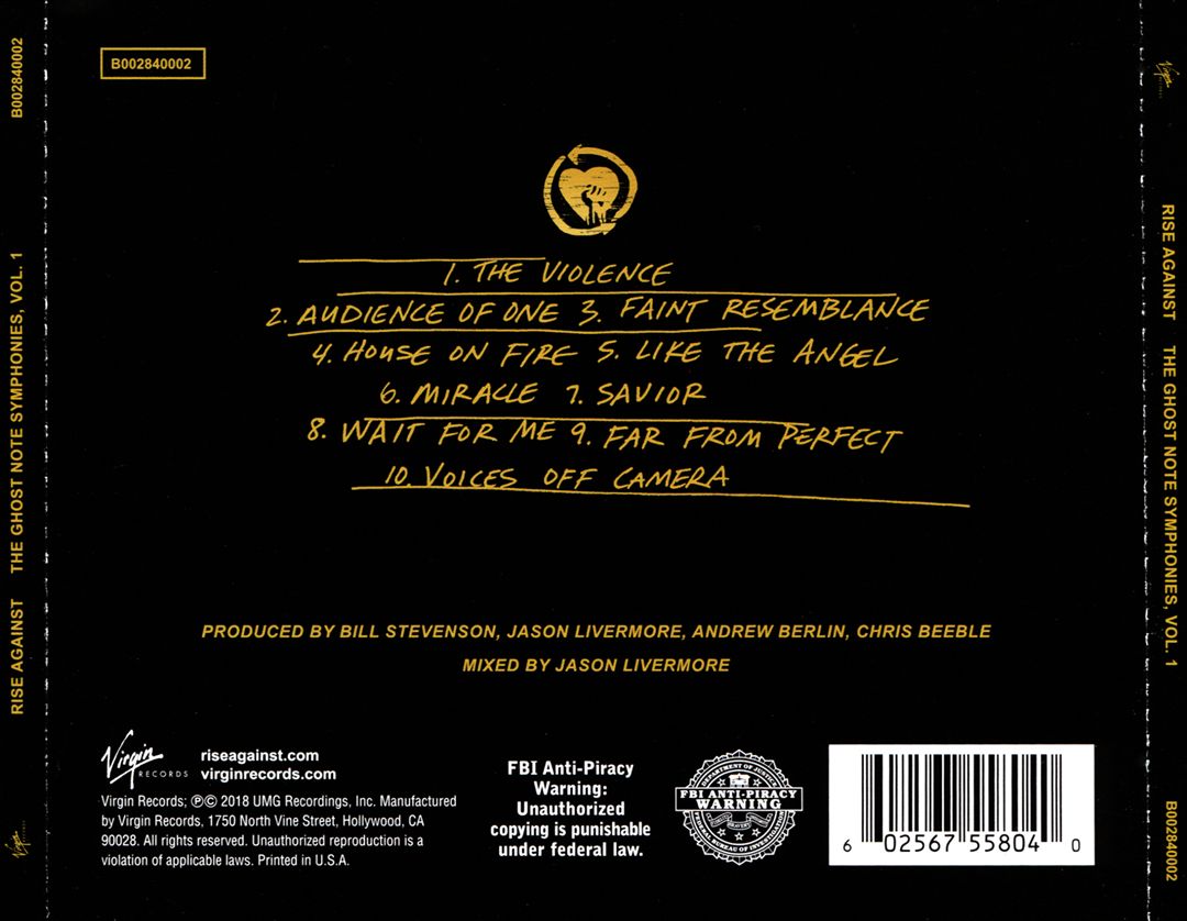 Ghost Note Symphonies, Vol. 1 cover art