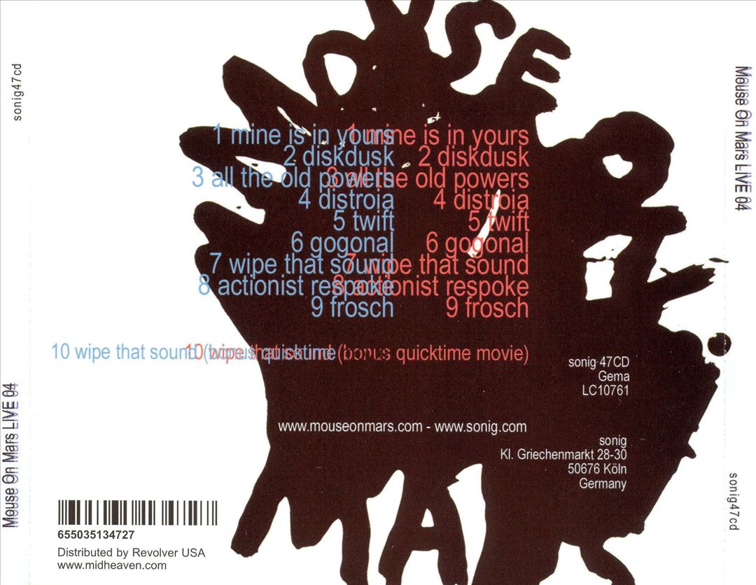 Live 04 cover art