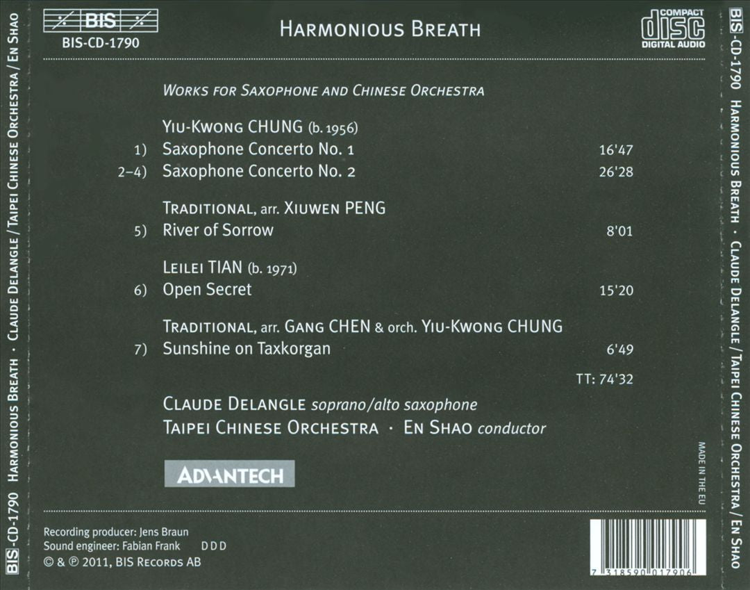 Harmonious Breath cover art