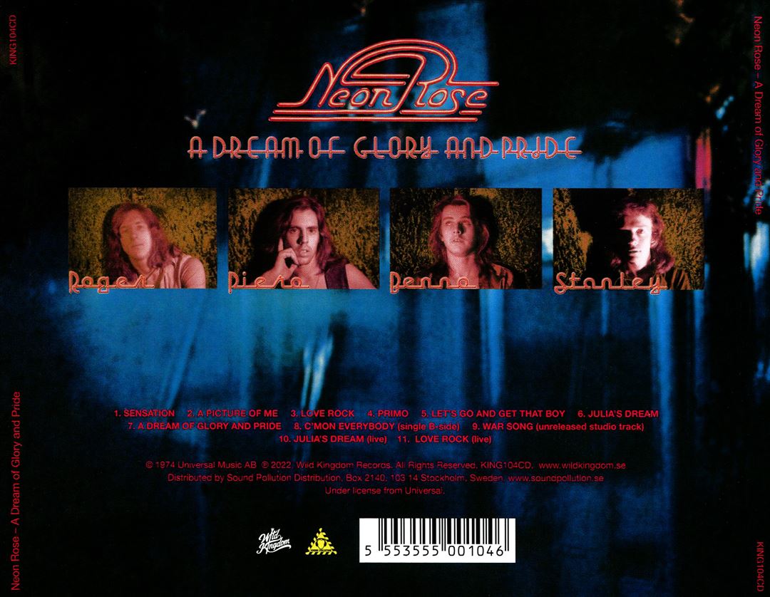 Dream of Glory and Pride cover art