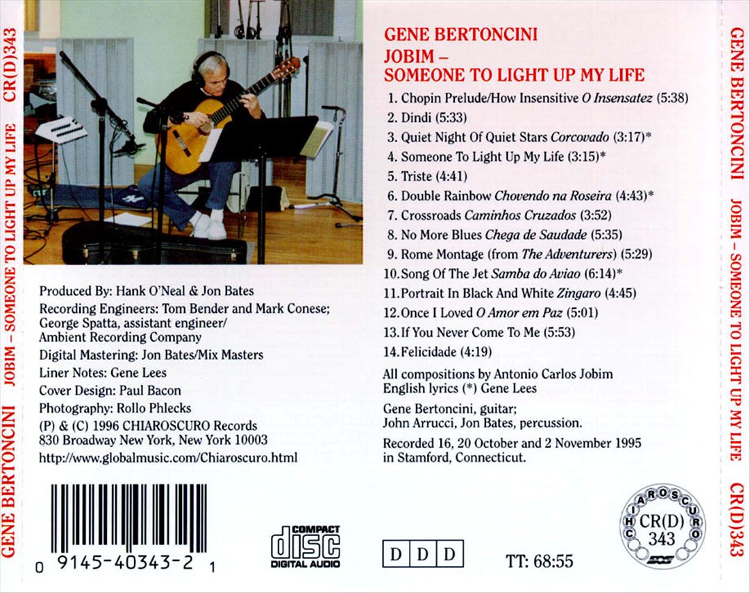 Jobim: Someone to Light up My Life cover art